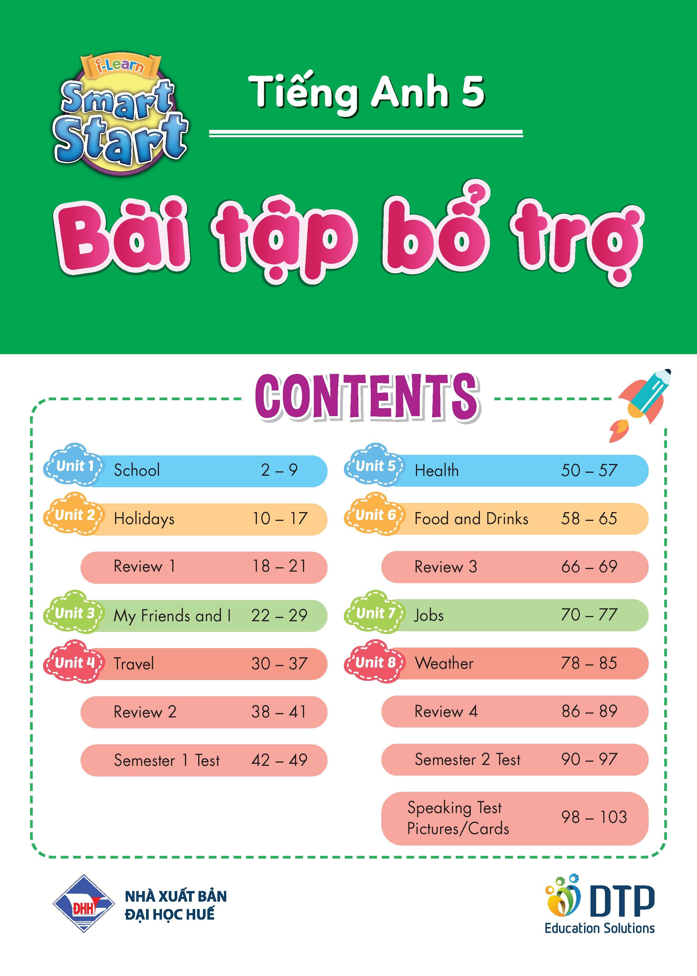 Bài tập bổ trợ Tiếng Anh i-Learn Smart Start