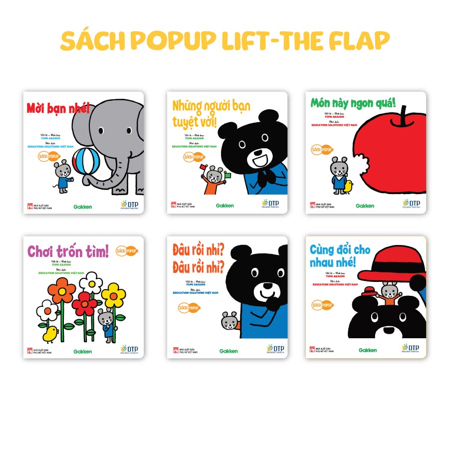 Lift-the Flap Sách Pop-up