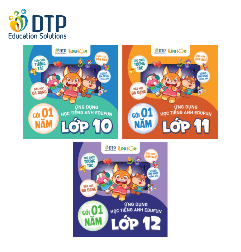 Ứng dụng học Tiếng Anh Edufun - Cấp THPT