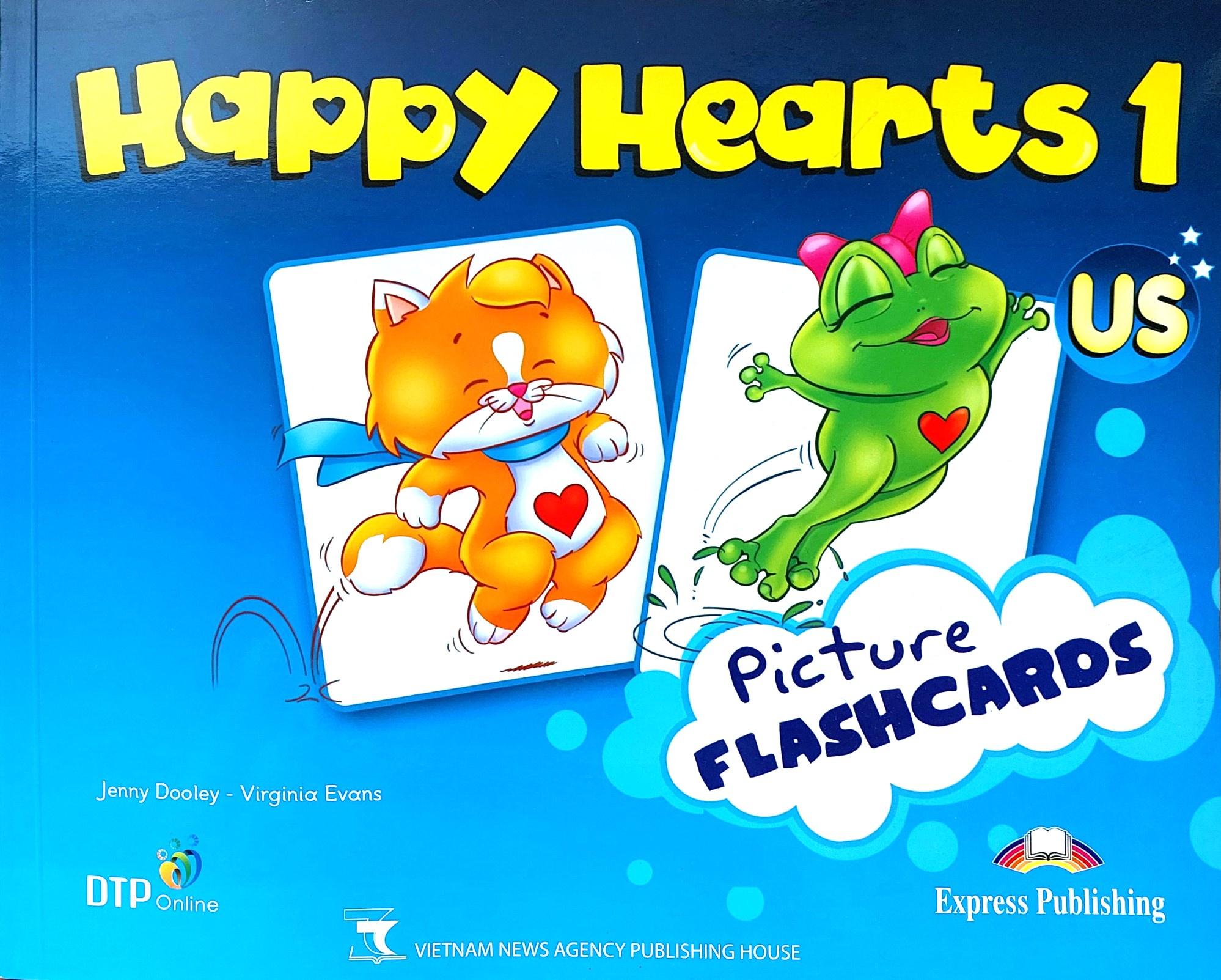 Happy Hearts US 1 Picture Flashcards (Dim 27x22 )