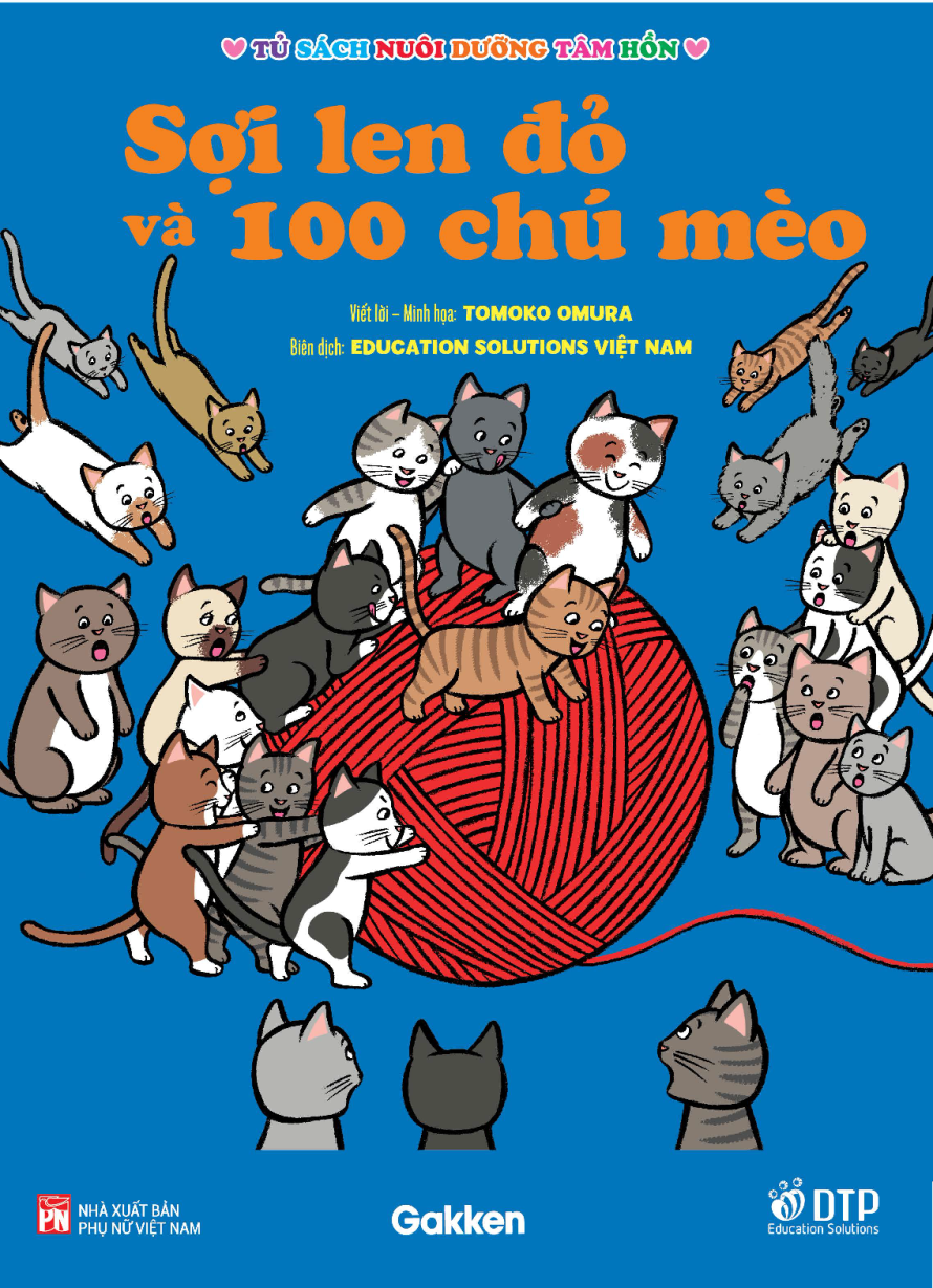 Sợi len đỏ và 100 chú mèo - Tủ sách nuôi dưỡng tâm hồn