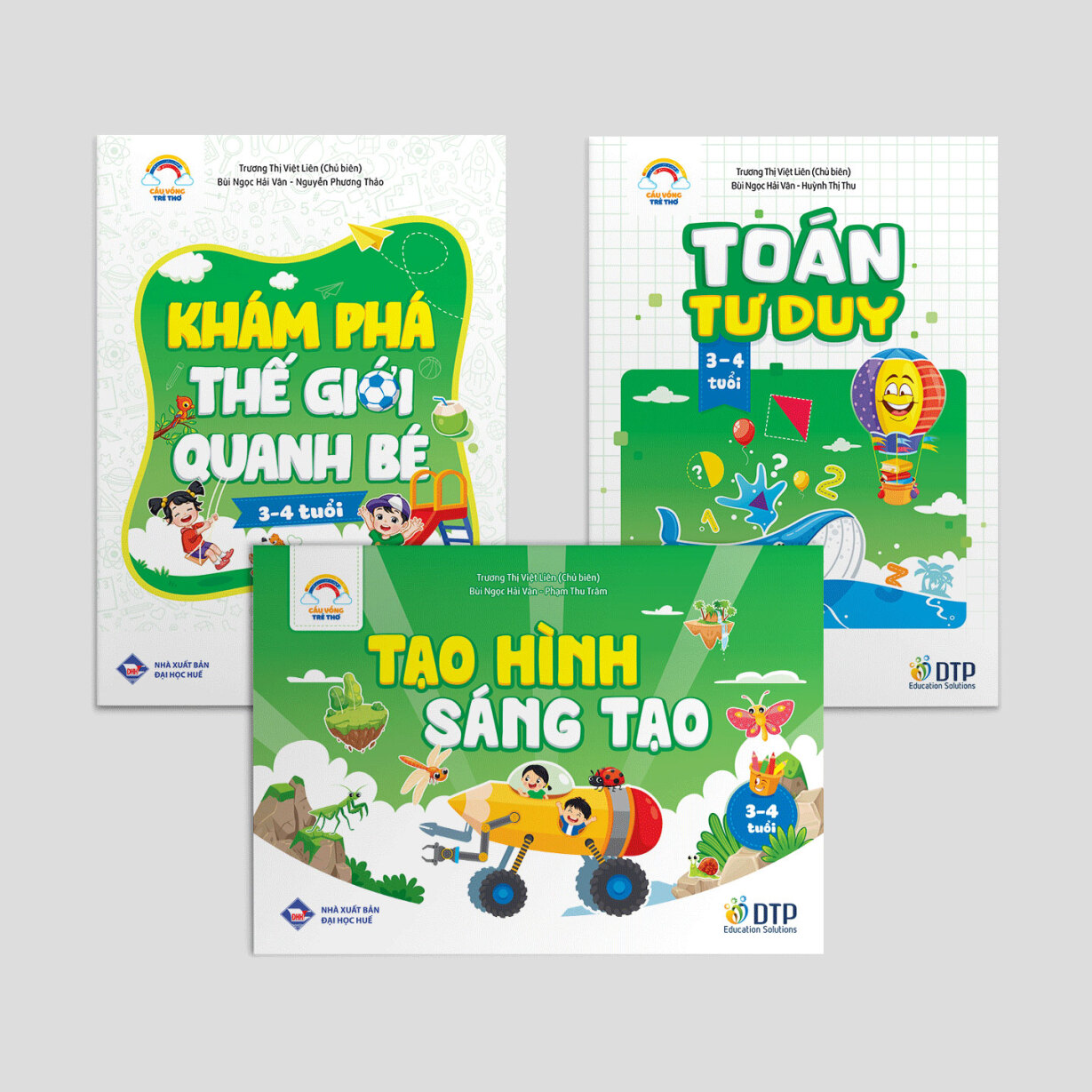 CVTT - Pack 3 - 4 tuổi (3 quyển)