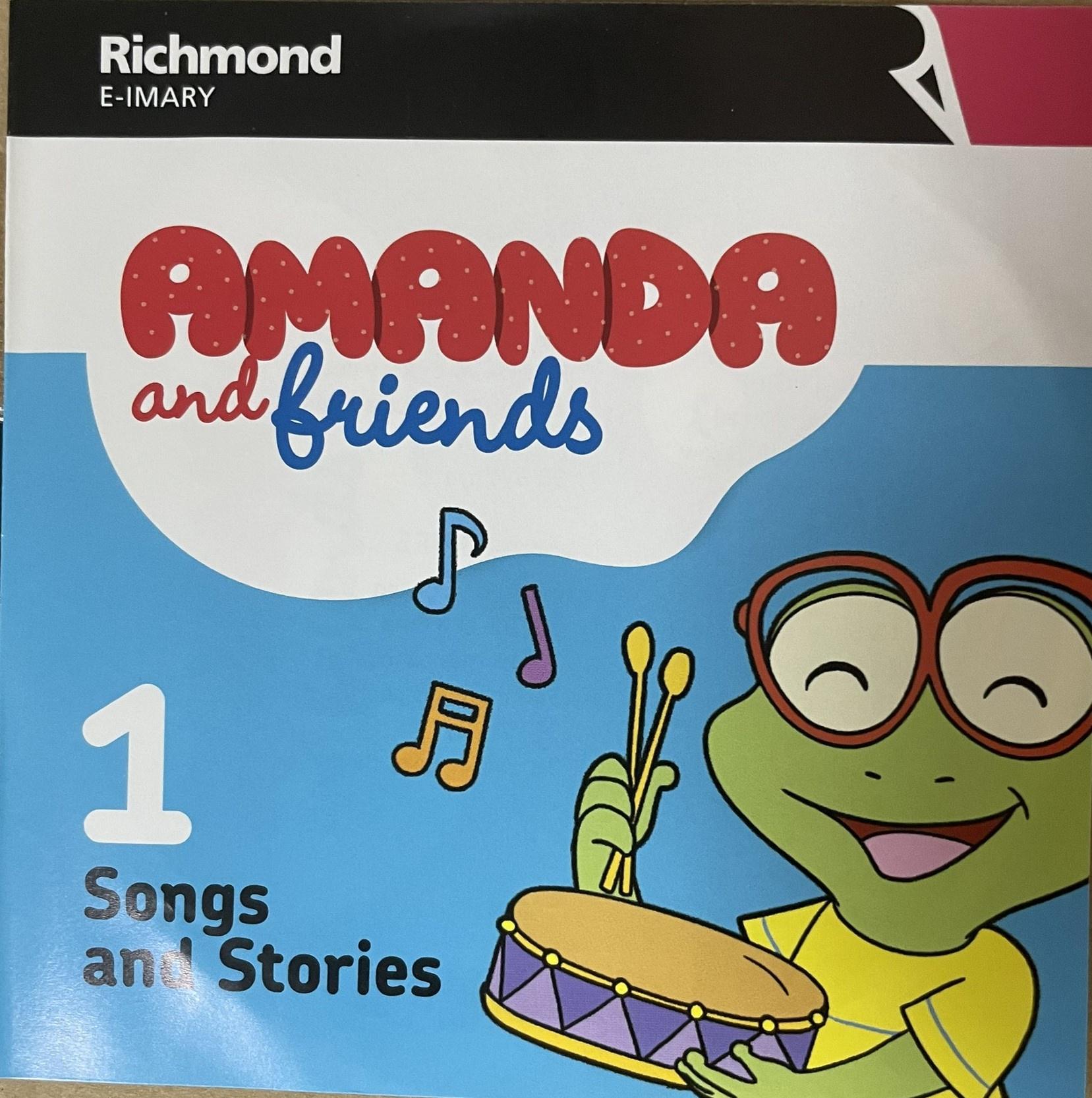 Amanda & Friends 1 - Song & Stories CD