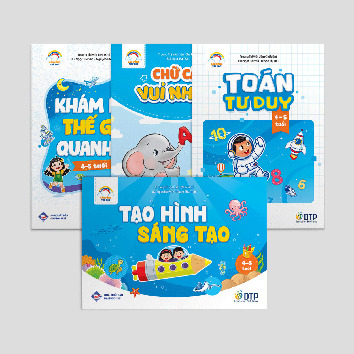 CVTT - Pack 4 - 5 tuổi (4 quyển)