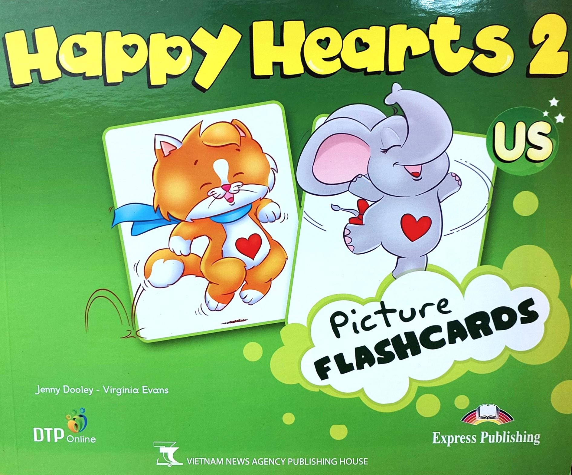 Happy Hearts US 2 Picture Flashcards (Dim 27x22 )