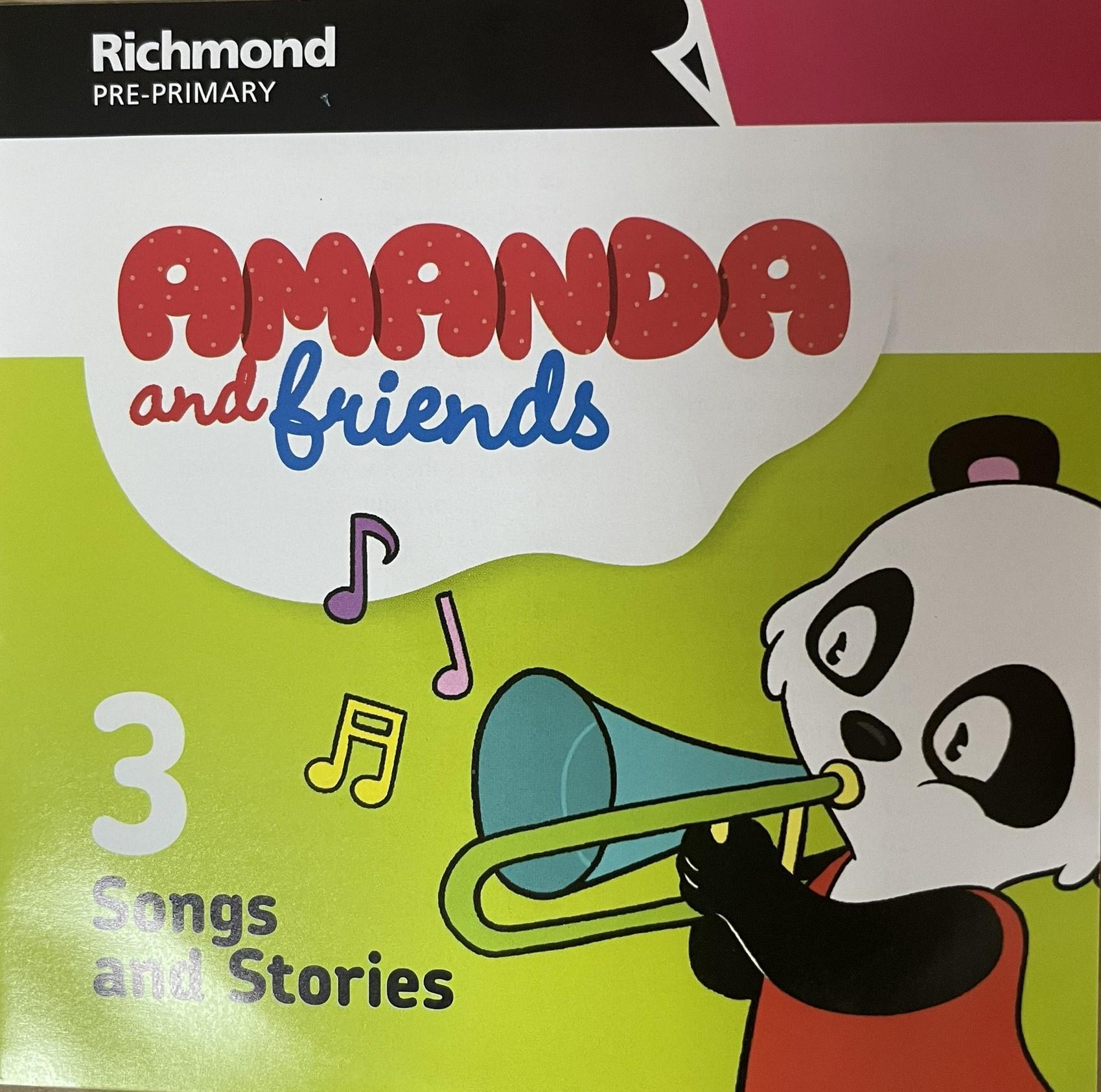 Amanda & Friends 3 - Song & Stories CD