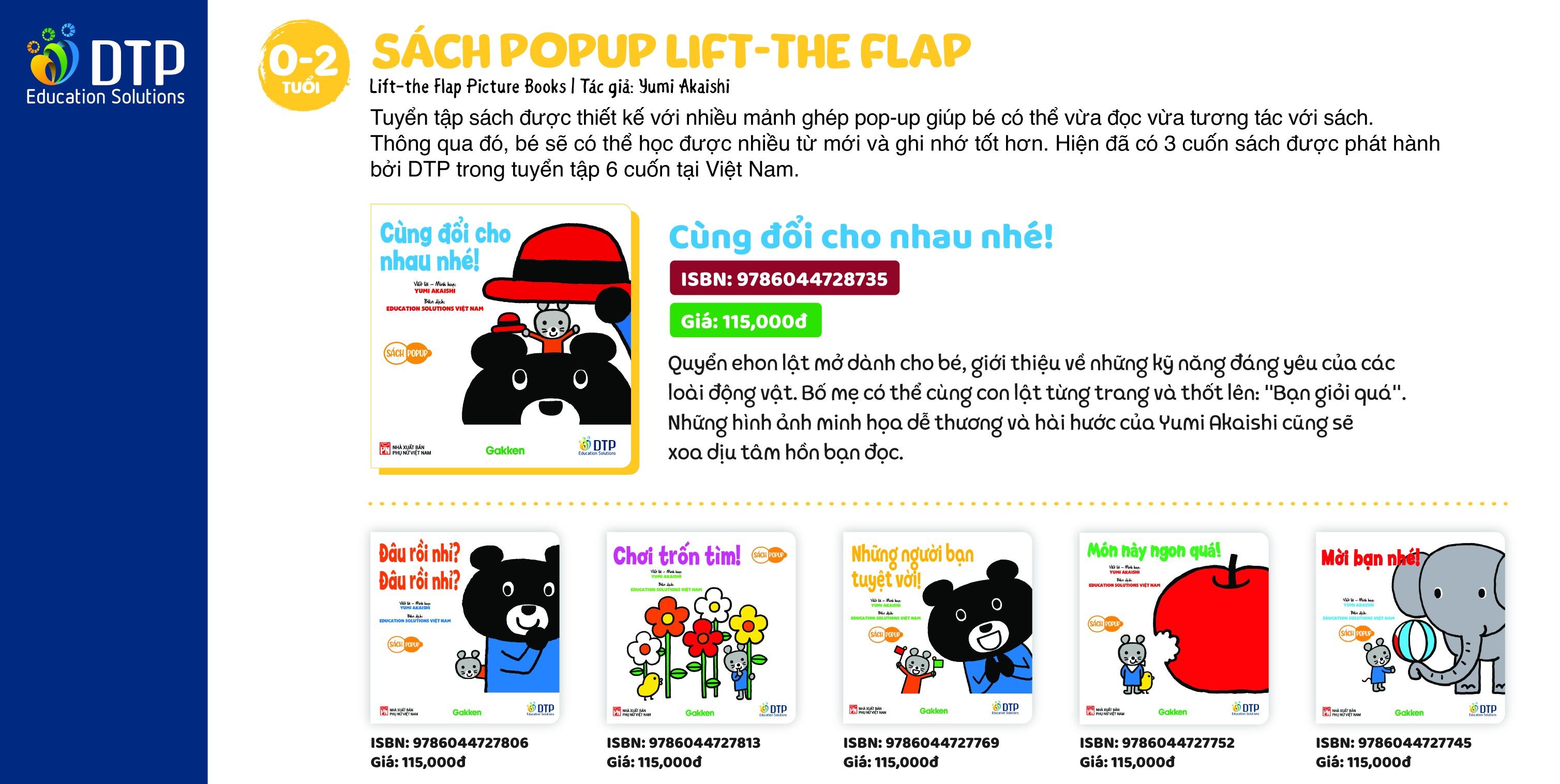 Lift-the Flap Sách Pop-up