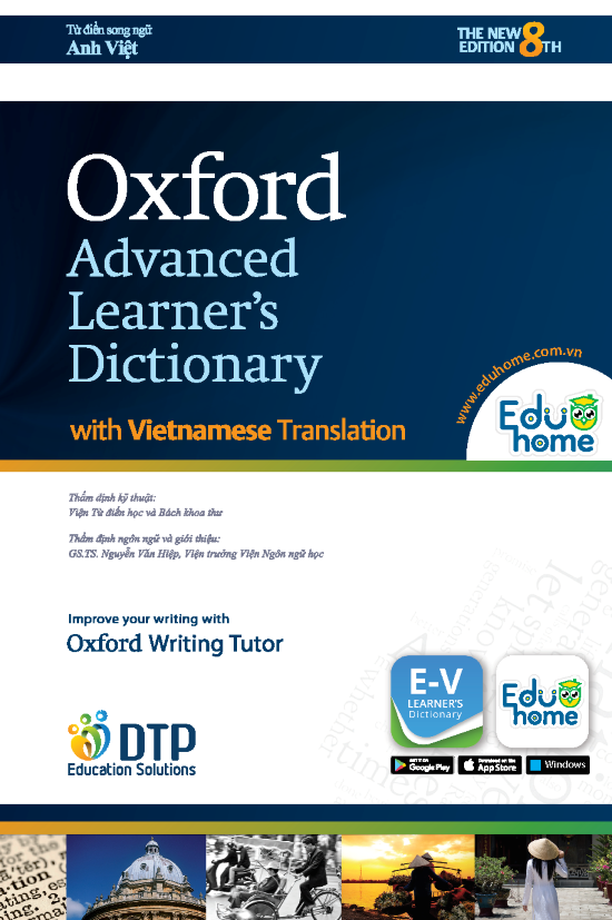 Oxford Advanced Learner's Dictionary 8e. Anh - Anh - Việt (OALD)