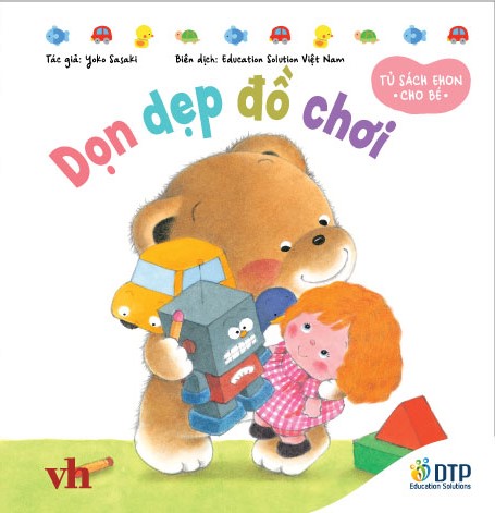 TỦ SÁCH EHON CHO BÉ - SERIES GẤU CON KUMA - PHẦN 1