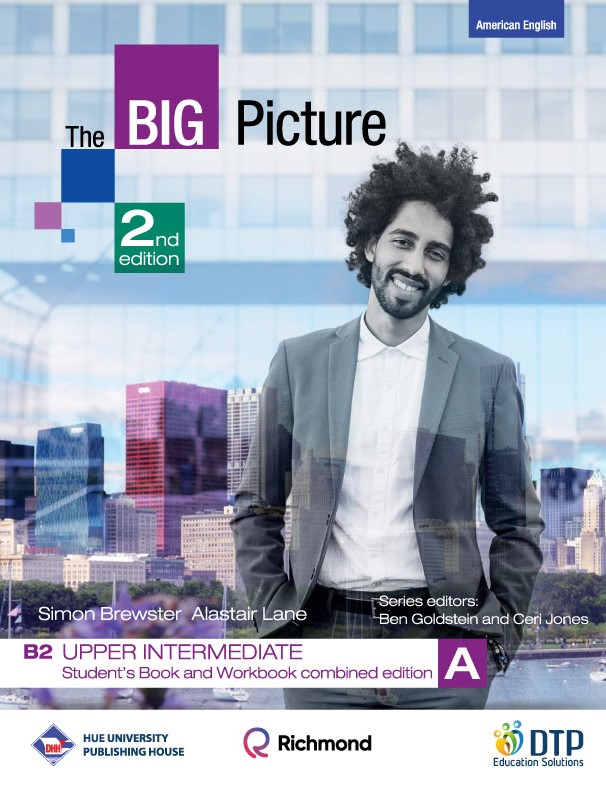 The Big Picture B2 Upper Intermediate A Student's book and Workbook 2nd edition with e-learning code