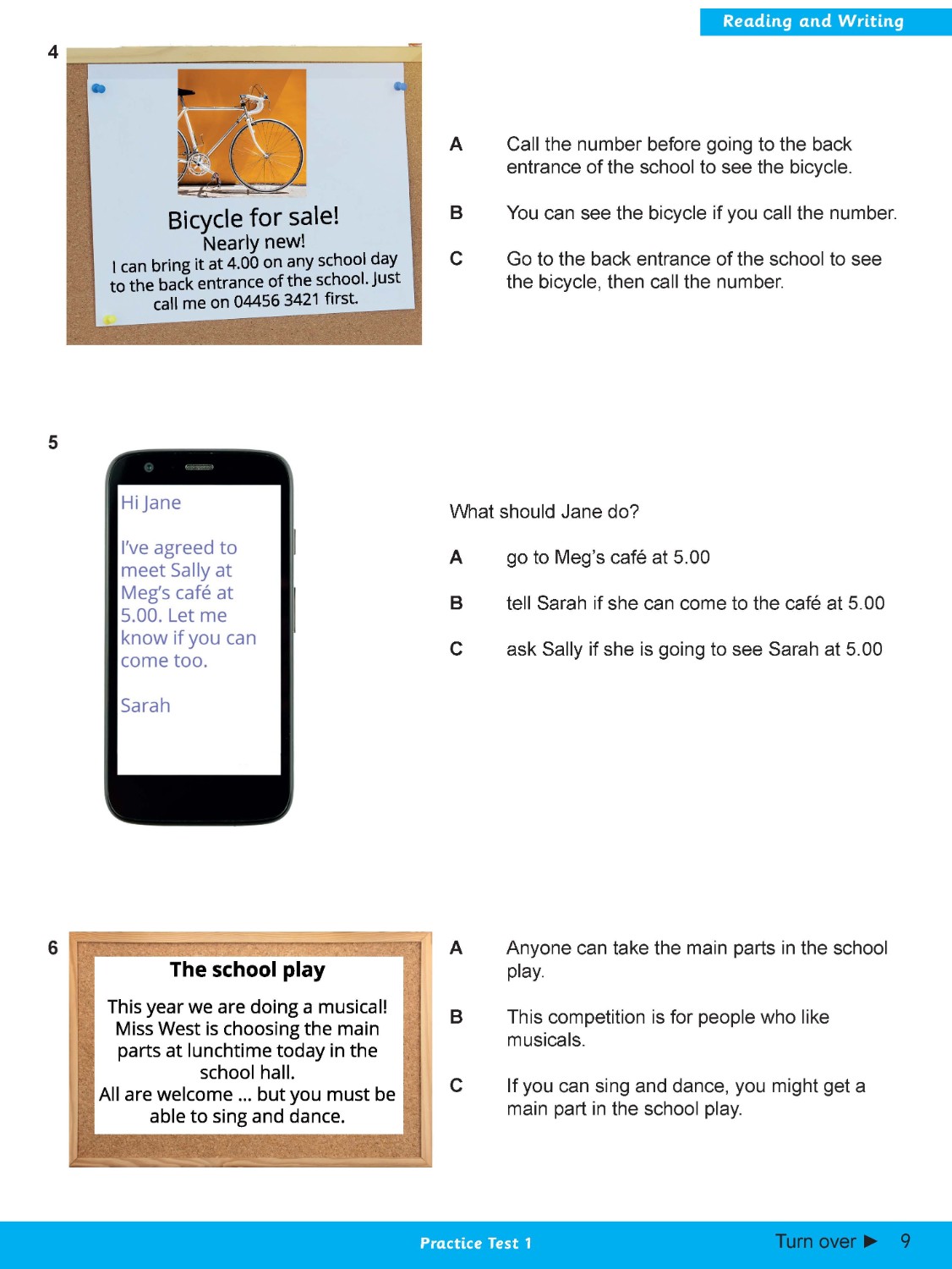 A2 Key for School