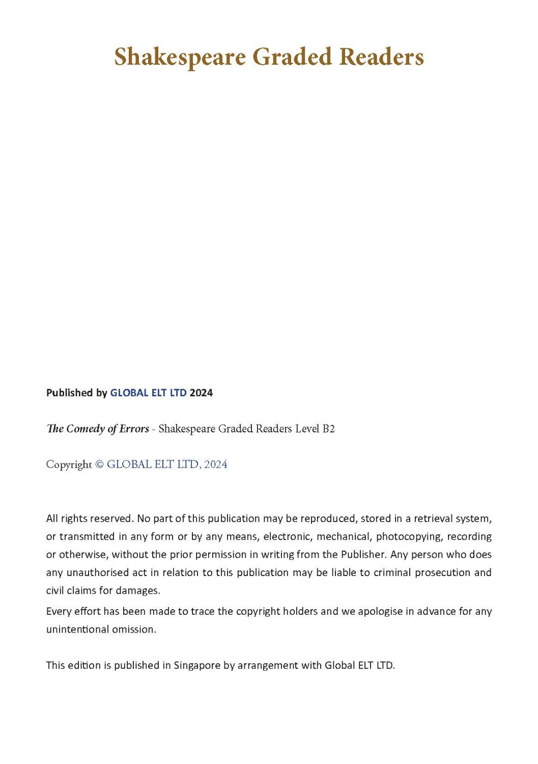 Truyện Đọc E-reader - Global ELT