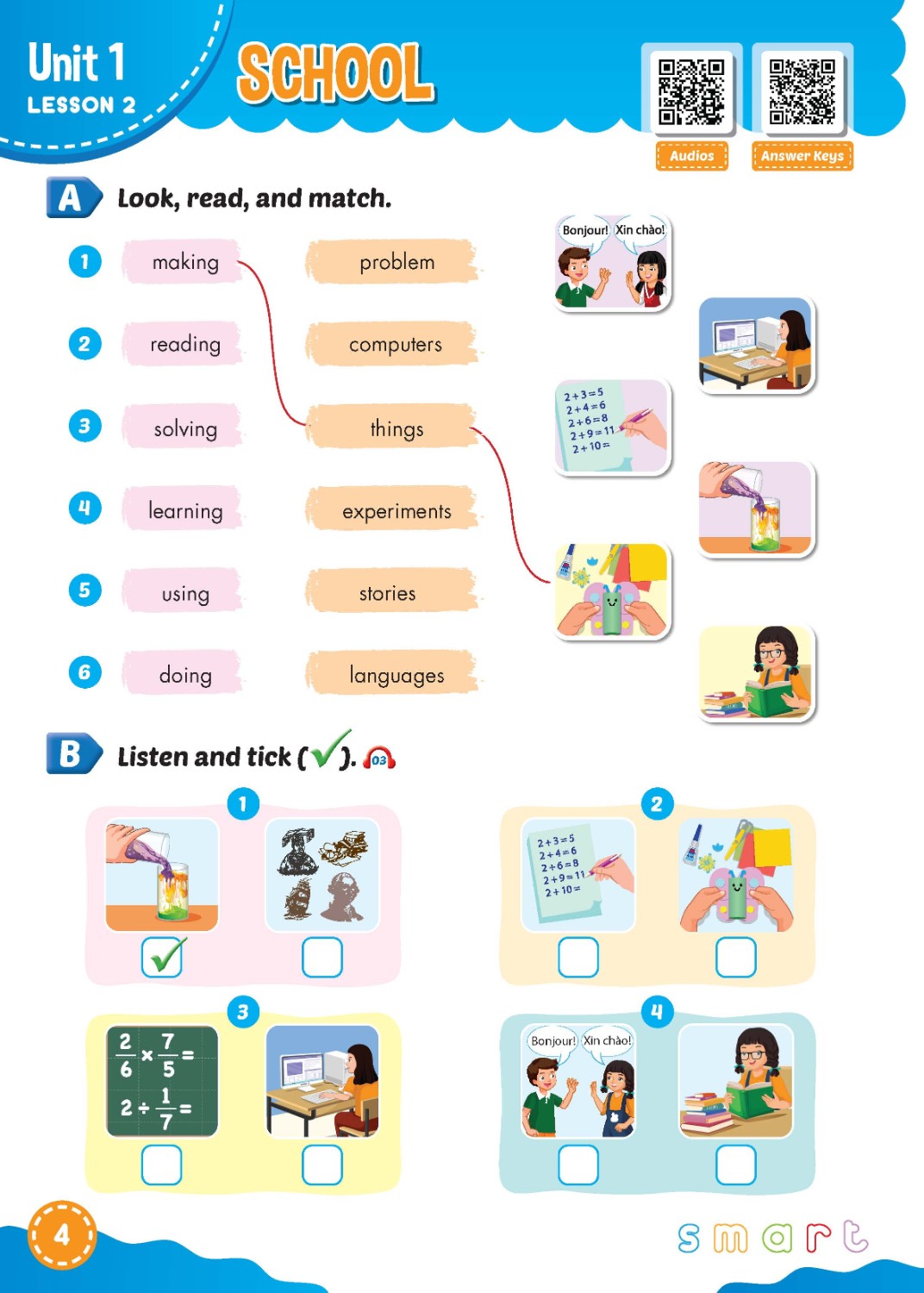 Bài tập bổ trợ Tiếng Anh i-Learn Smart Start