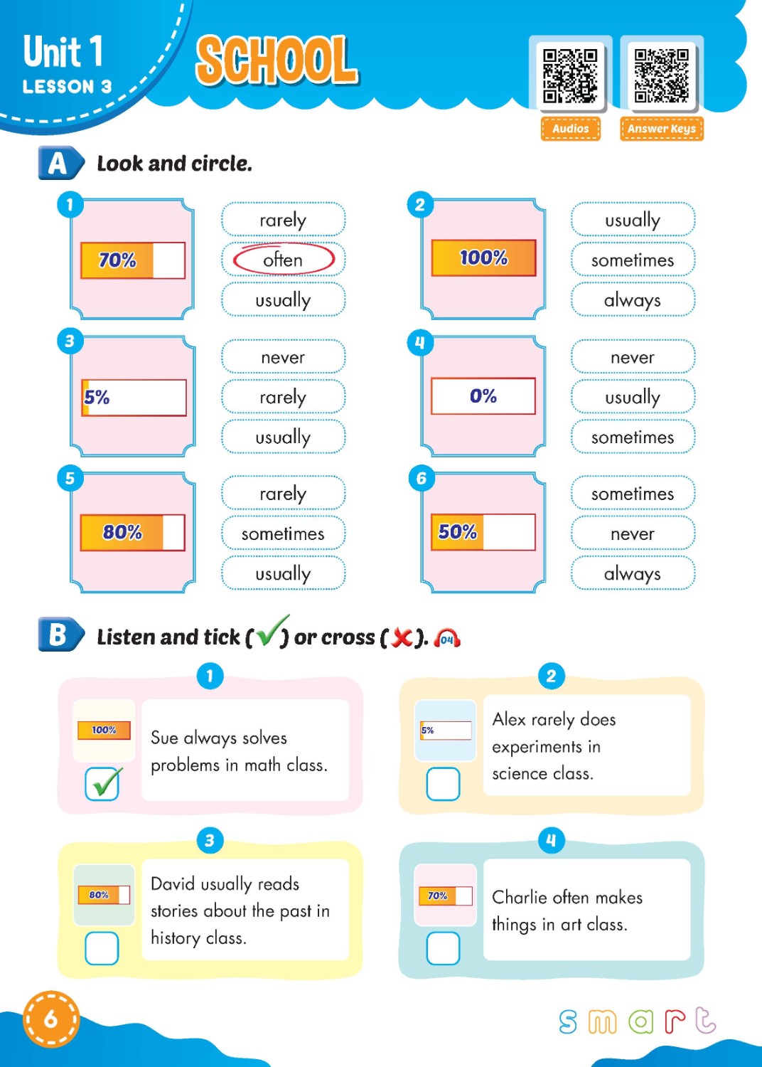 Bài tập bổ trợ Tiếng Anh i-Learn Smart Start