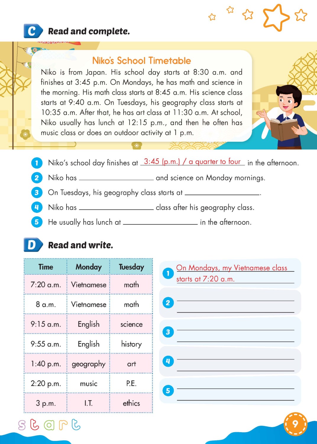 Bài tập bổ trợ Tiếng Anh i-Learn Smart Start