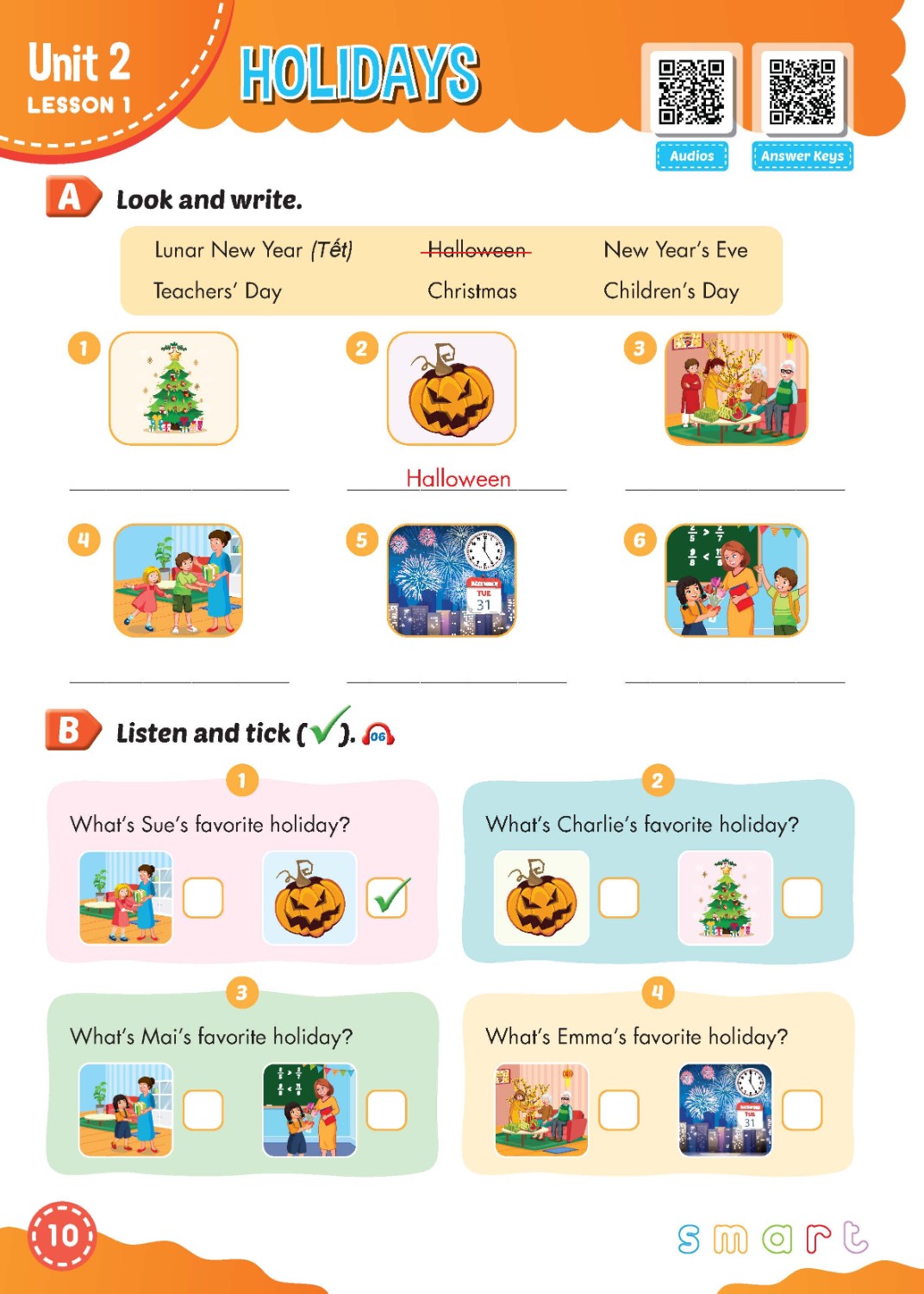 Bài tập bổ trợ Tiếng Anh i-Learn Smart Start