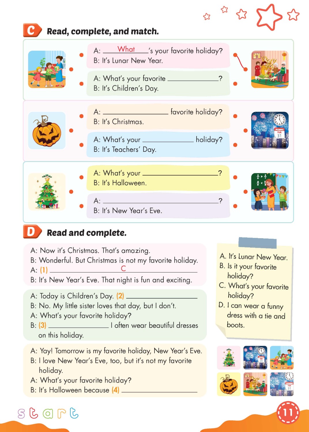 Bài tập bổ trợ Tiếng Anh i-Learn Smart Start