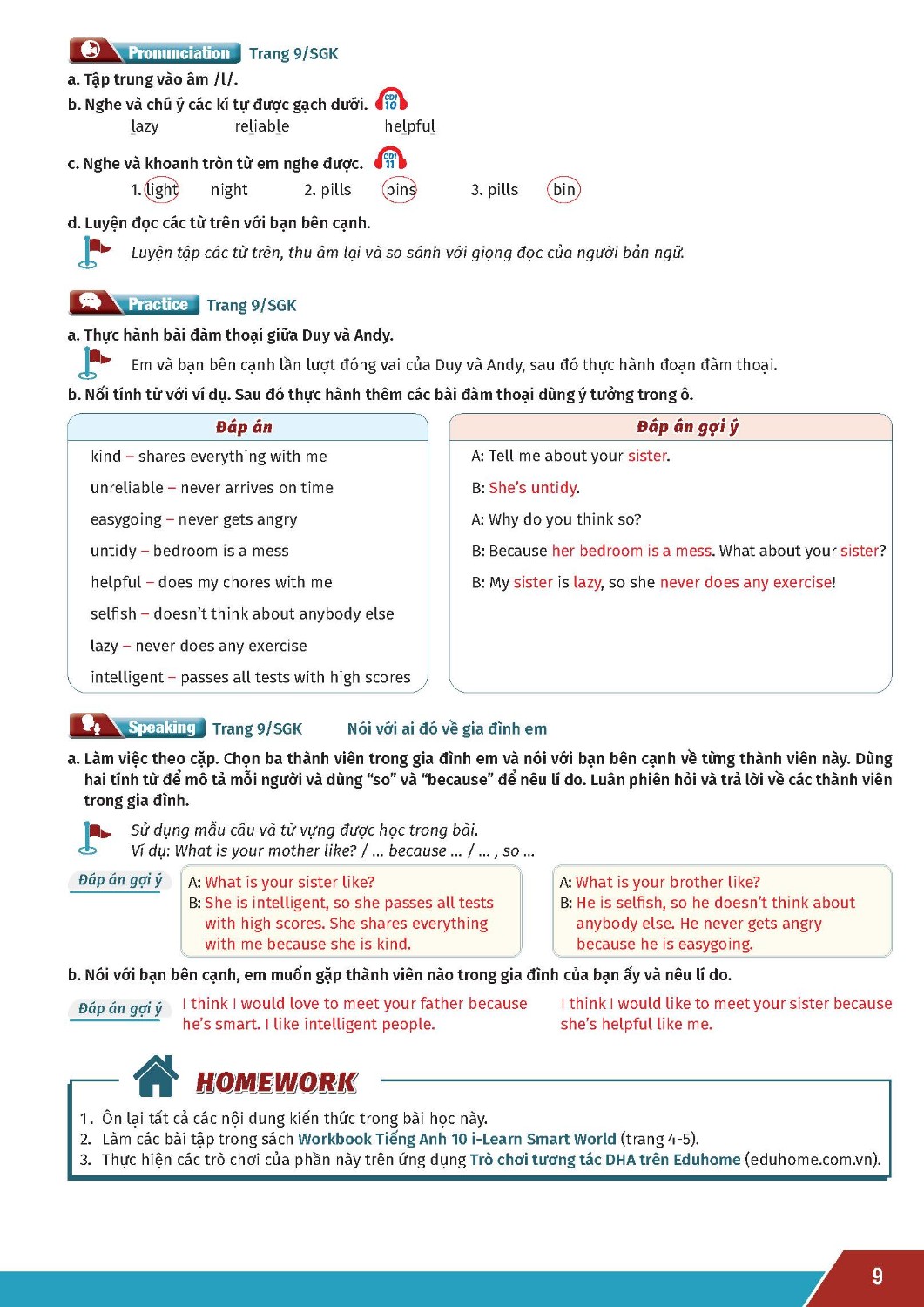 Học tốt Tiếng Anh i-Learn Smart World