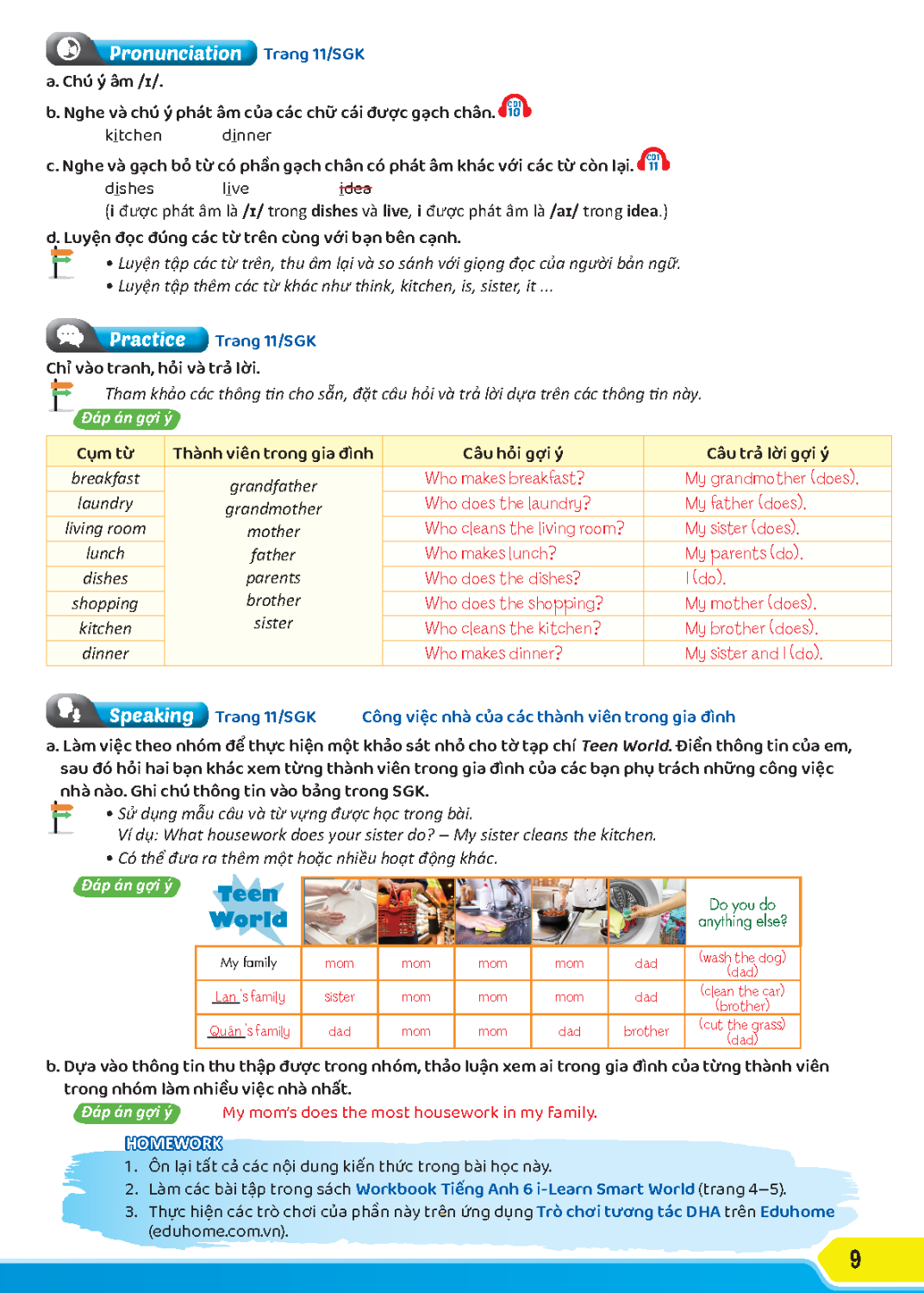 Học tốt Tiếng Anh i-Learn Smart World