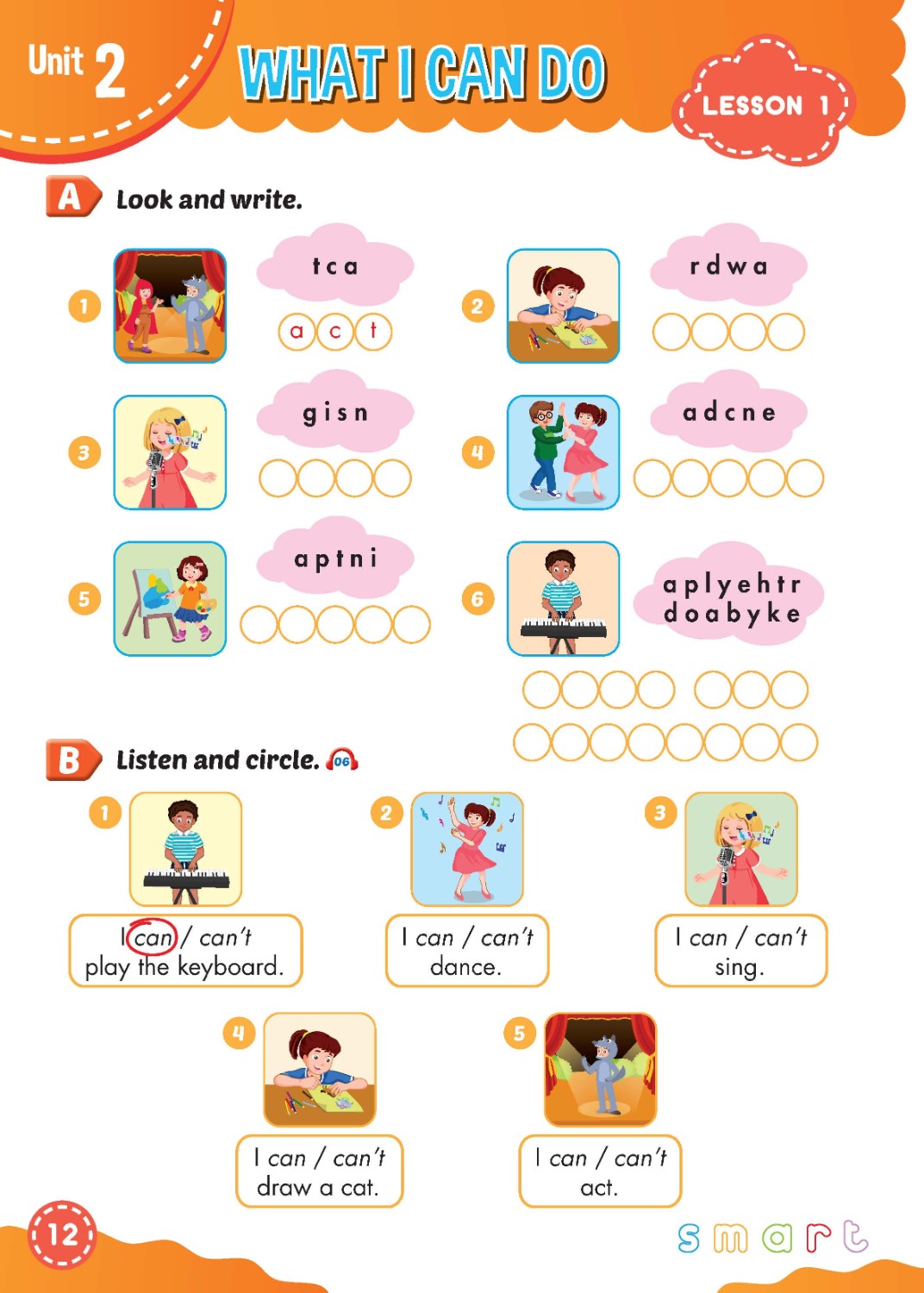 Bài tập bổ trợ Tiếng Anh i-Learn Smart Start