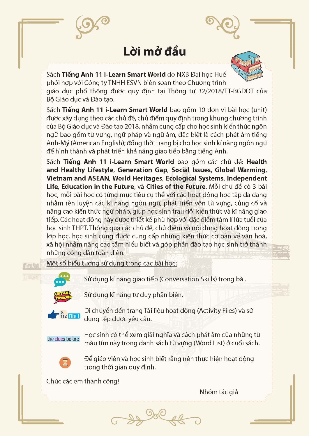 Tiếng Anh i-Learn Smart World (Cấp 3)