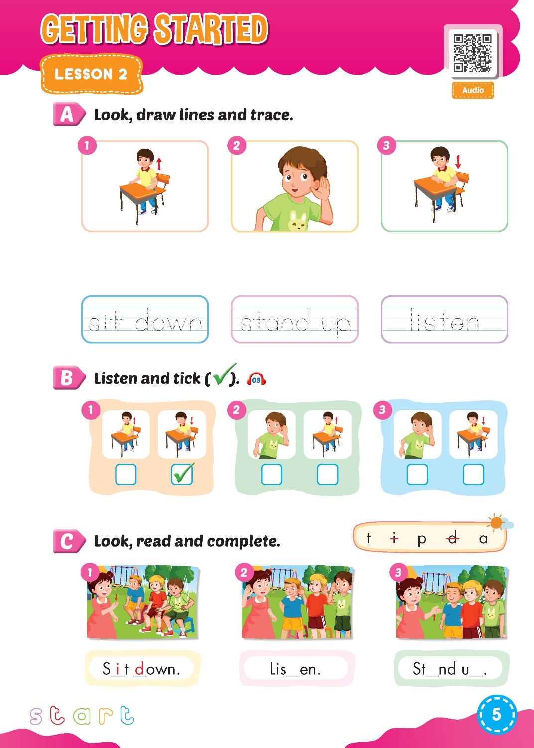 Bài tập bổ trợ Tiếng Anh i-Learn Smart Start