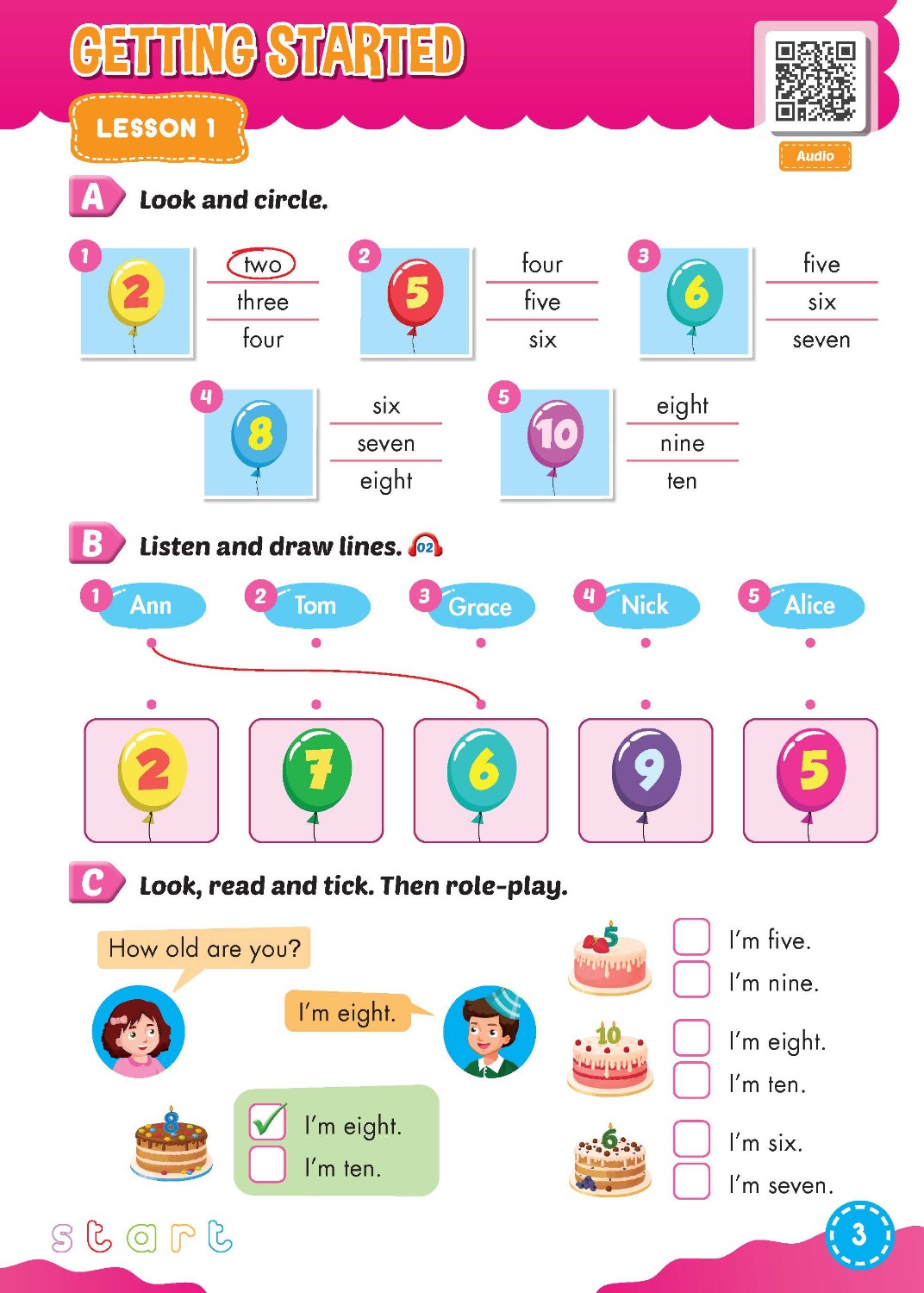 Bài tập bổ trợ Tiếng Anh i-Learn Smart Start